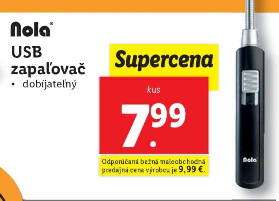USB zapaľovač