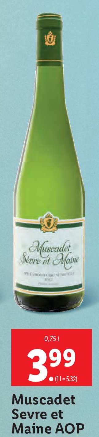 Muscadet Sevre et Maine AOP