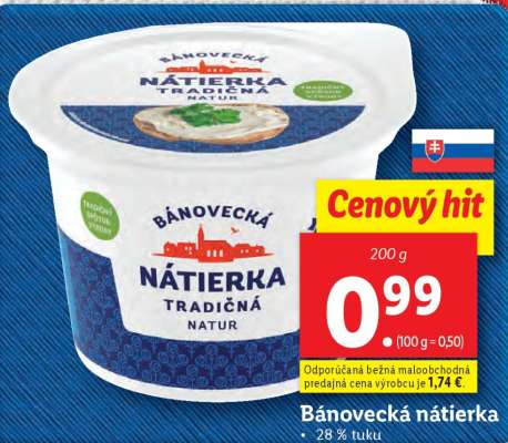 Bánovecká nátierka