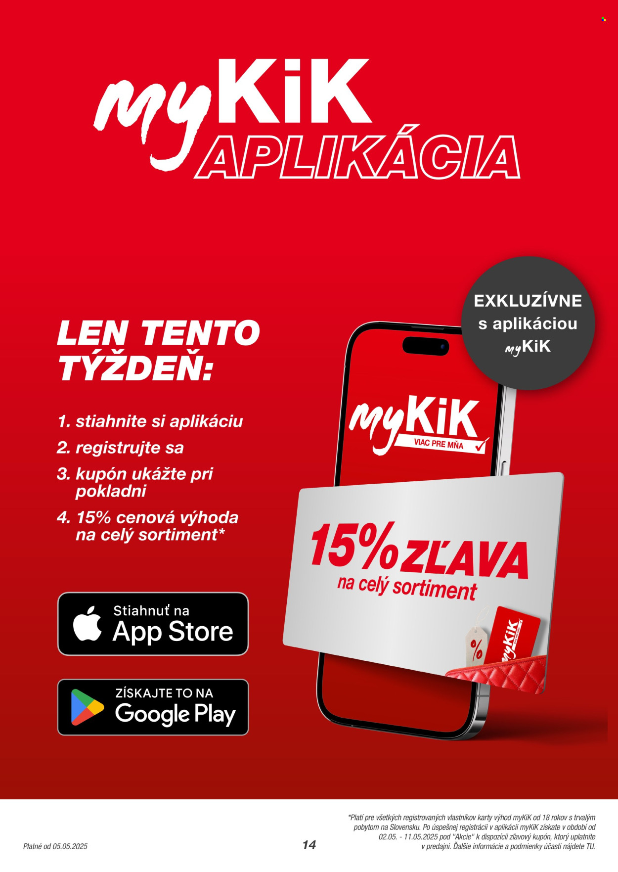 Leták kik. Strana 1