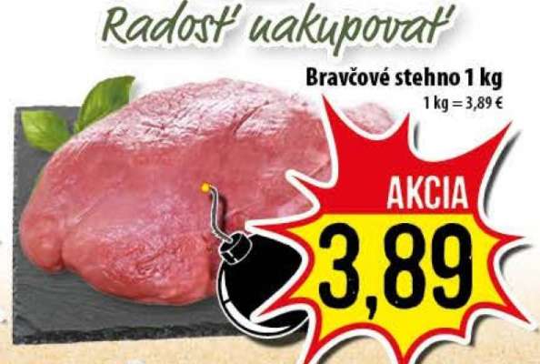 Bravčové stehno 1 kg