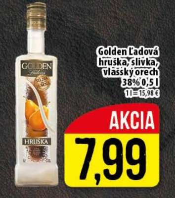 Golden Ľadová hruška, slivka, vlašský orech