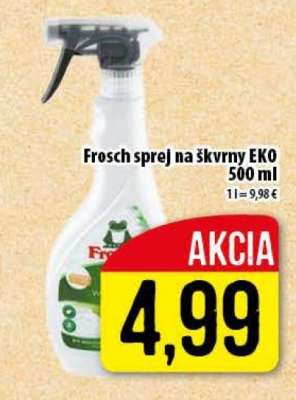 Frosch sprej na škvrny EKO 500 ml