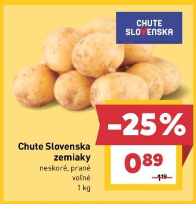 Chute Slovenska zemiaky