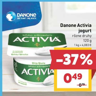 DANONE ACTIVIA jogurt