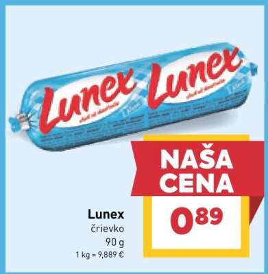 LUNEX ČRIEVKO