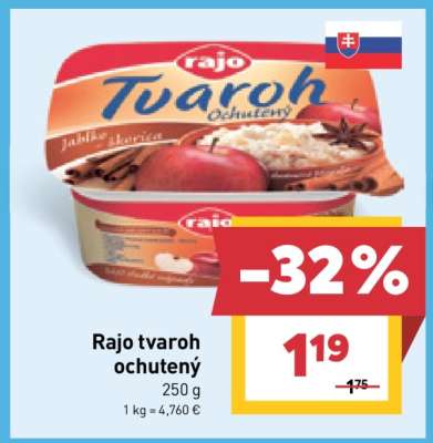 RAJO Tvaroh ochutený