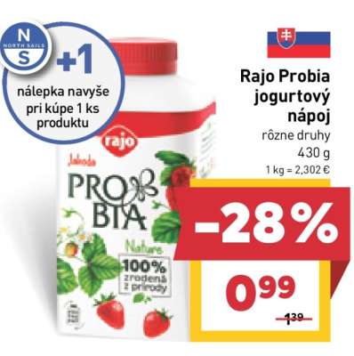 RAJO PROBIA Jogurtový nápoj