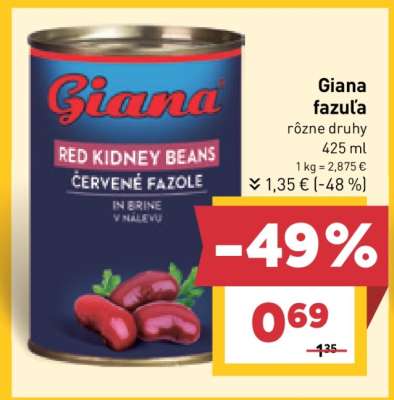 Giana fazuľa