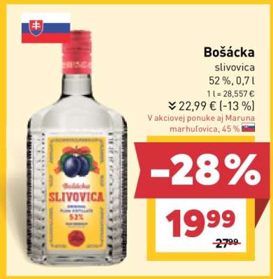 BOŠÁCKA SLIVOVICA