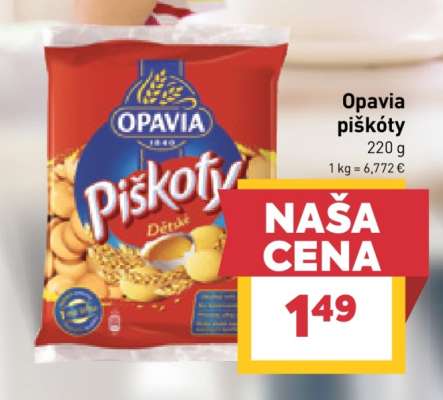 Opavia Piškóty