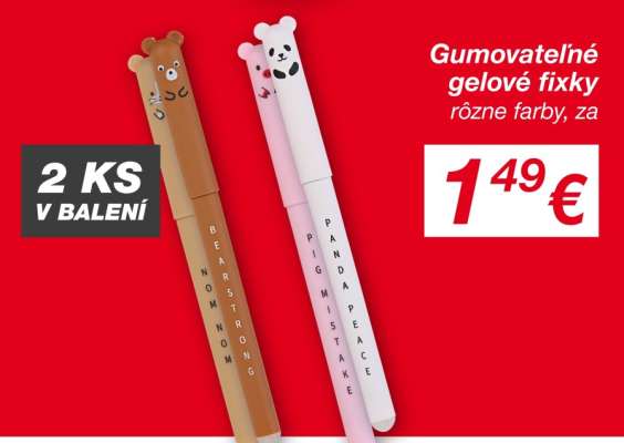 Gumovatelné gelové fixky