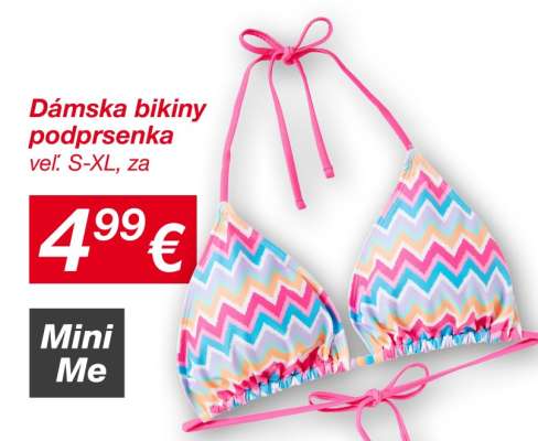 Dámska bikiny podprsenka