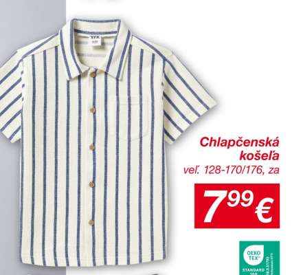 Chlapecká košela