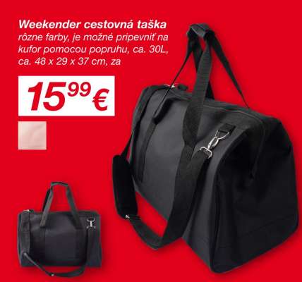 Weekender cestovná taška