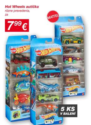 Hot Wheels autíčka