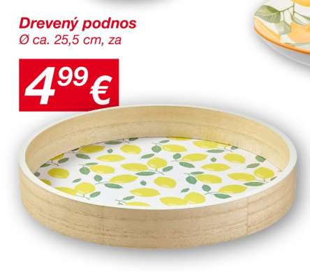 Drevený podnos