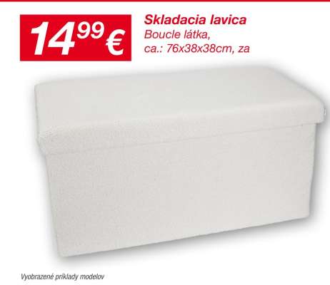 Skladacia lavica