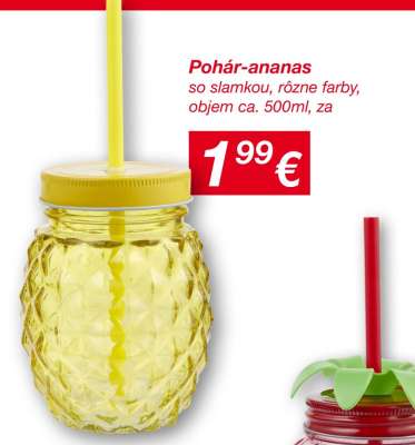 Pohár-ananas