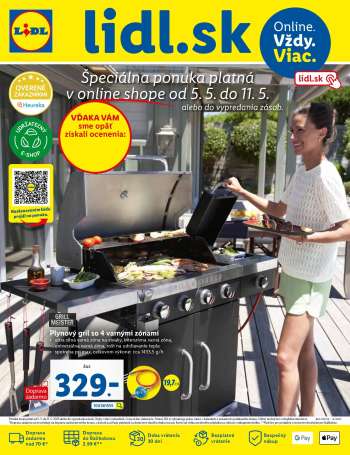 Leták Lidl - 5.5.2025 - 11.5.2025.