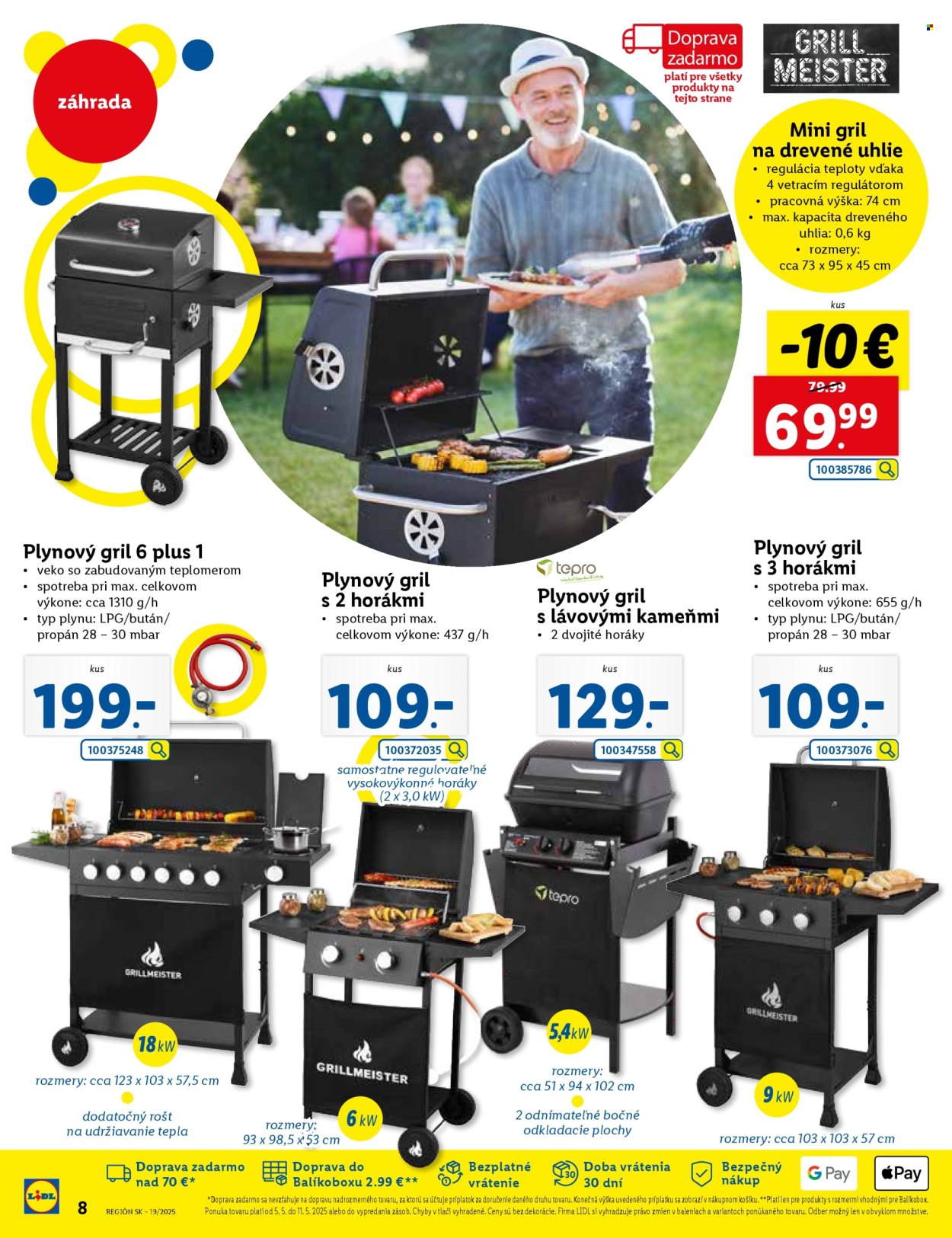 Leták Lidl - 5.5.2025 - 11.5.2025. Strana 1