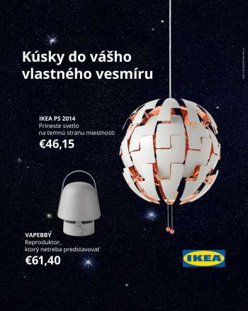 Leták IKEA.