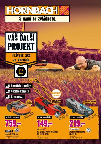 Leták Hornbach - 30.4.2025 - 14.5.2025.