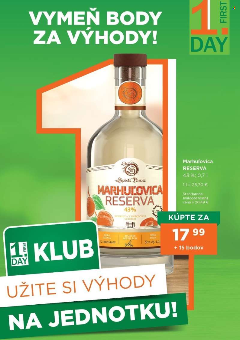 Leták 1Day - 1.5.2025 - 31.7.2025.