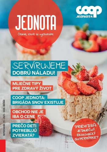 Leták COOP Jednota - 1.5.2025 - 31.5.2025.