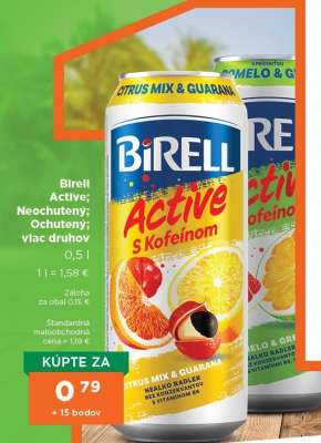 Birell Active s Kofeinom