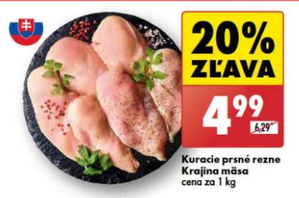 Kuracie prsné rezne