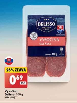 Vysočina Delisso 100 g