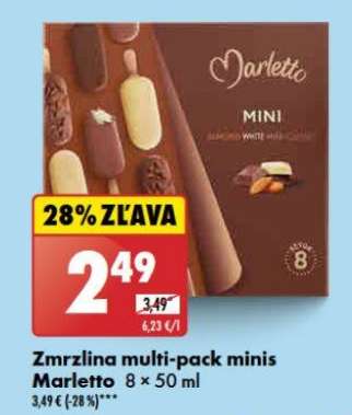 Zmrzlina multi-pack minis Marletto 8 × 50 ml