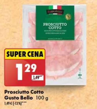 Prosciutto Cotto Gusto Bello 100 g
