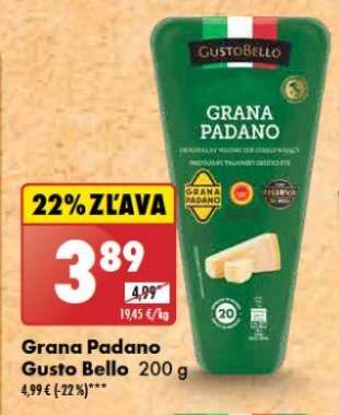 Grana Padano Gusto Bello 200 g