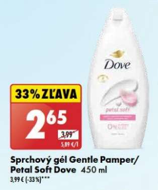 Sprchový gél Gentle Pamper/Petal Soft Dove 450 ml