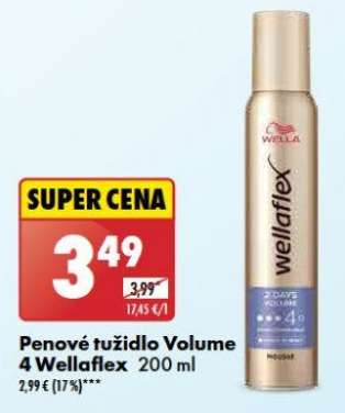 Penové tužidlo Volume 4 Wellaflex 200 ml