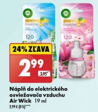Náplň do elektrického osviežovača vzduchu Air Wick 19 ml