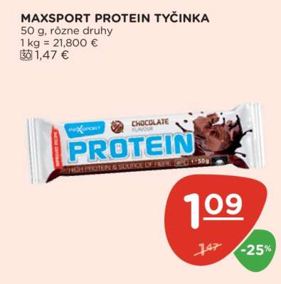 MAXSPORT Protein tyčinka
