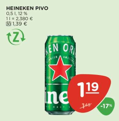 HEINEKEN PIVO