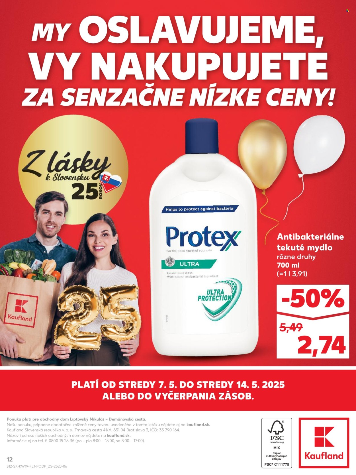 Leták Kaufland - 7.5.2025 - 14.5.2025. Strana 1