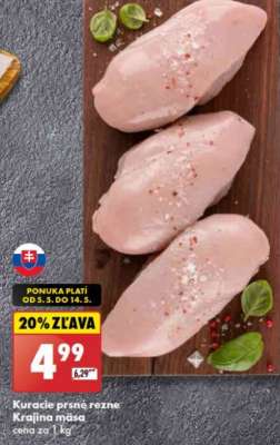 Kuracie prsia rezne