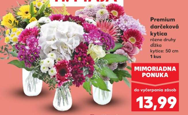 Premium darčeková kytica