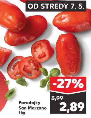 Paradajky San Marzano 1 kg