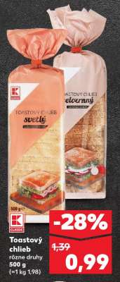 Toastový chlieb
