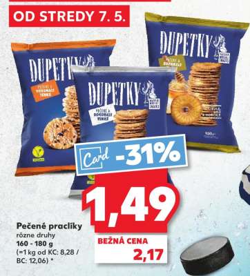 Pečené praclíky
