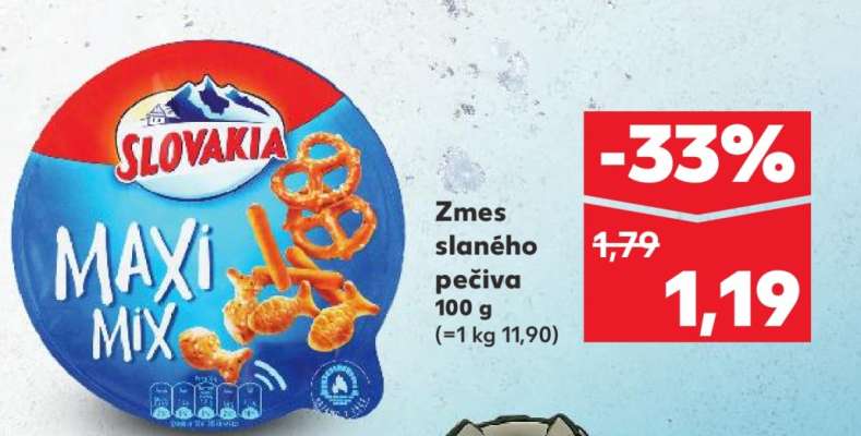 Zmes slaného pečiva