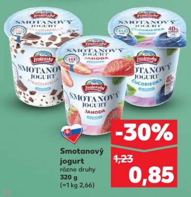 Smotanový jogurt