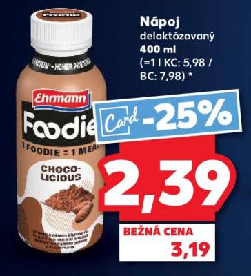Nápoj delaktozovaný 400 ml