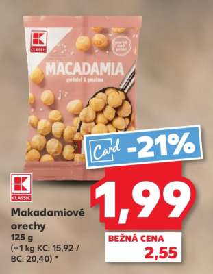 Makadamiové orechy